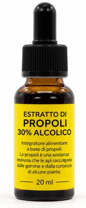 Soluzione Propoli 30% con Contagocce - Alcolica
